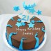 Chocolate Buttercream Icing with Stars (D,V)